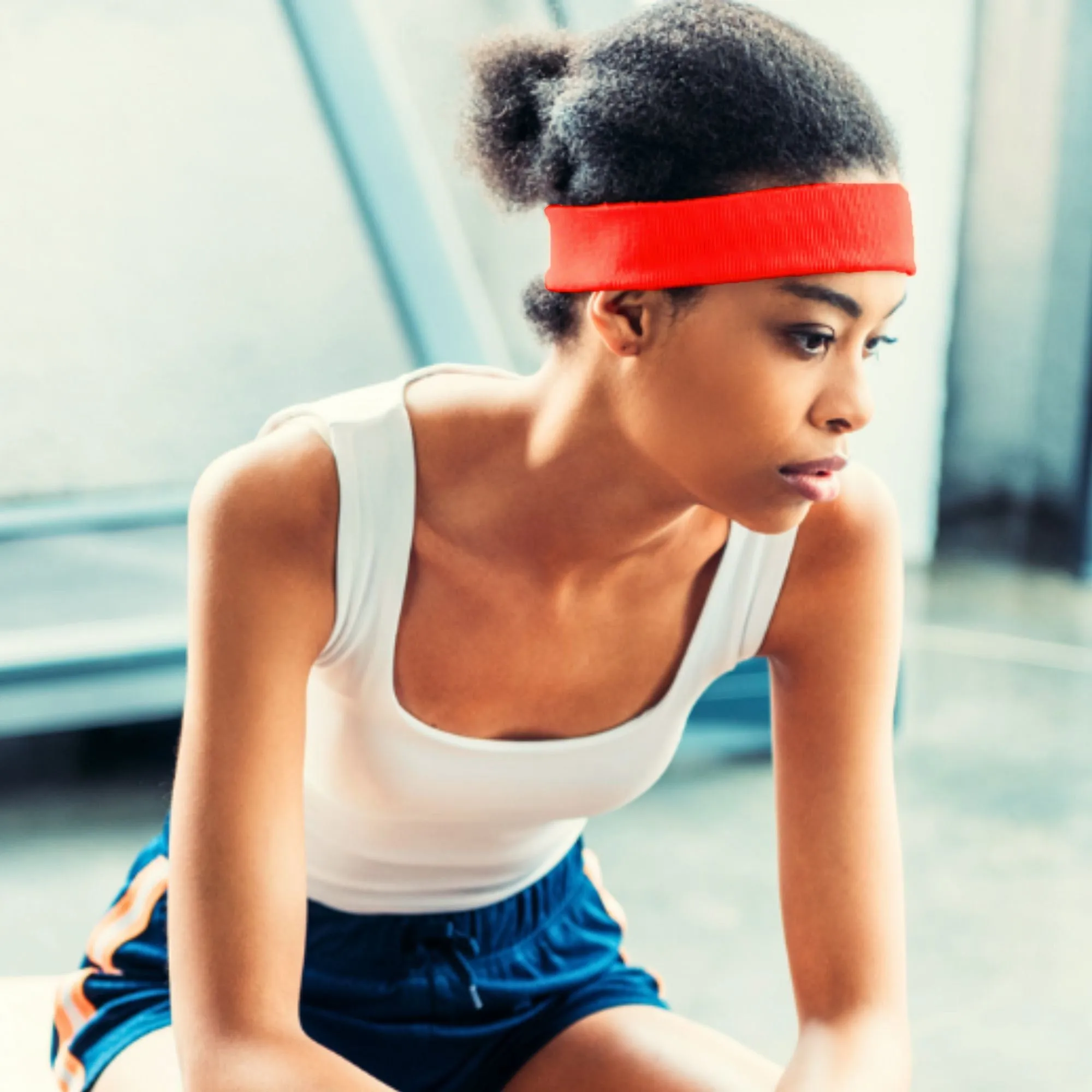 Red Head Sweatband