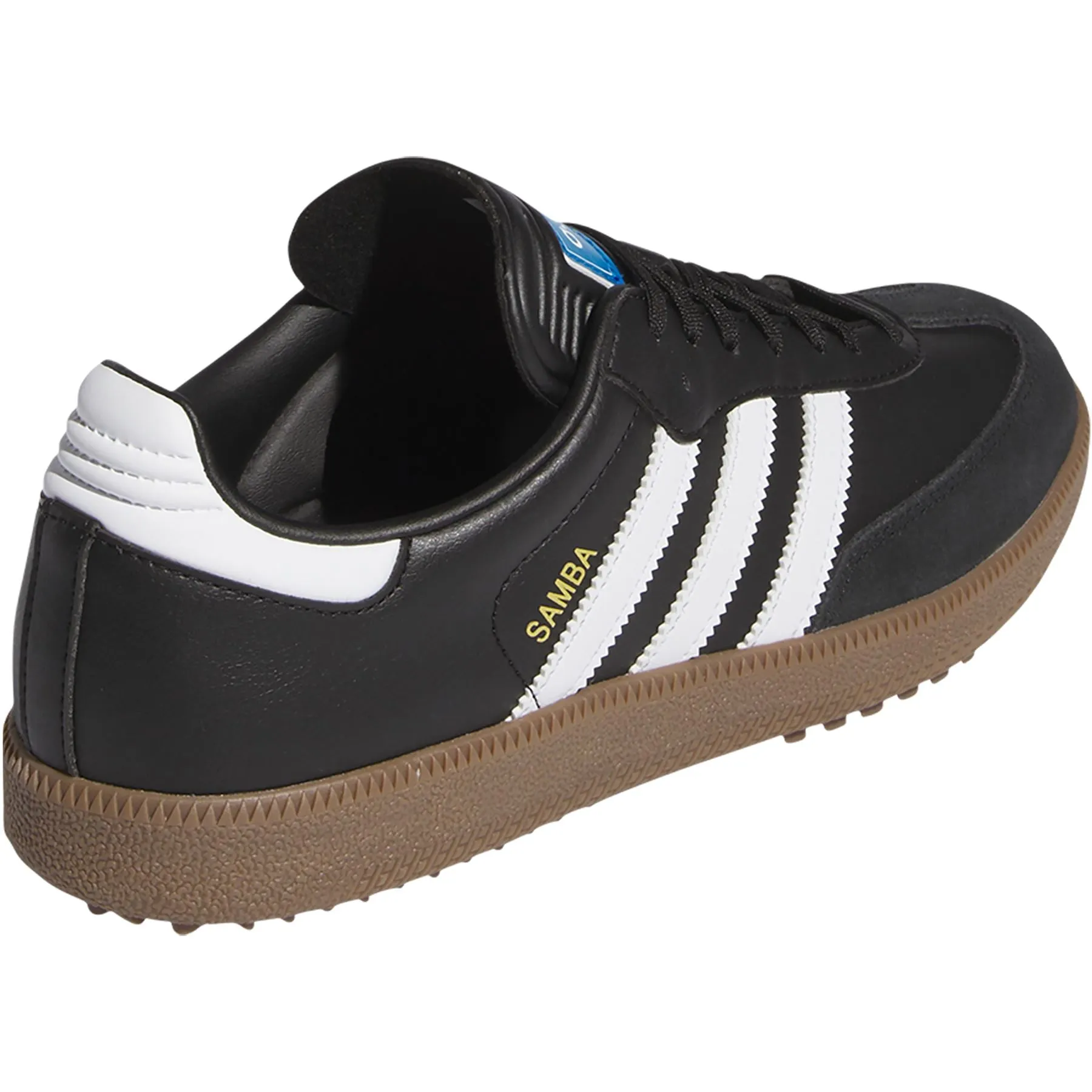 Samba Spikeless Golf Shoes Black/White - 2025