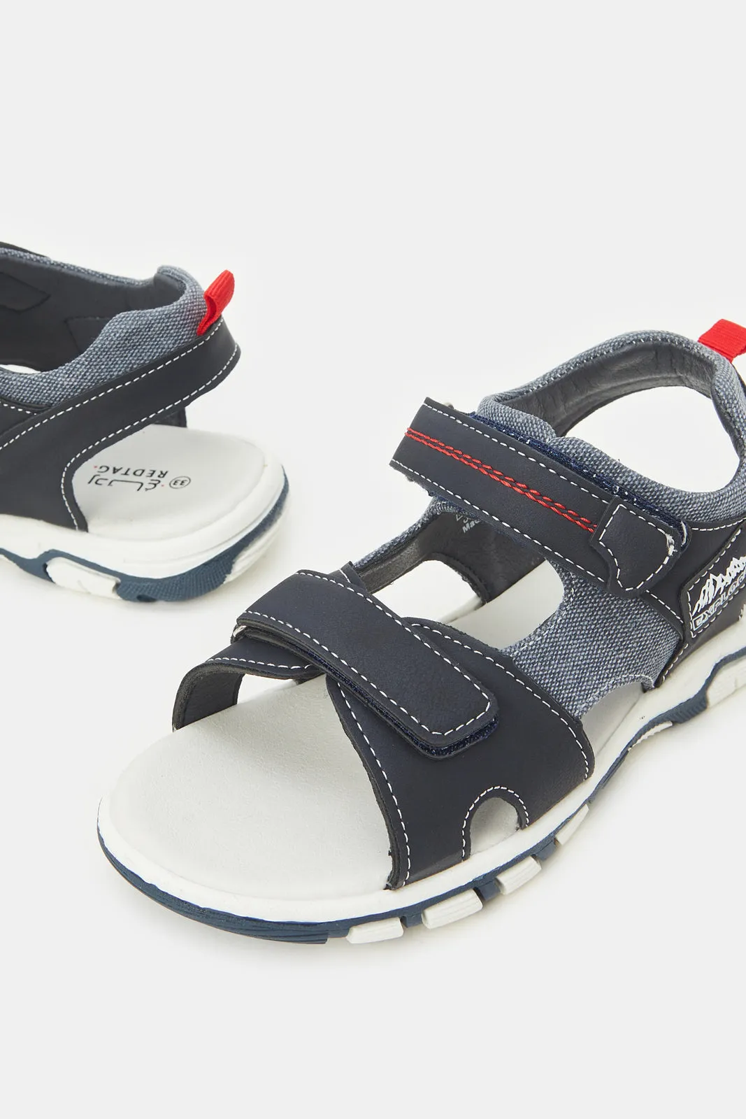 Senior Boys Navy Trekker Sandal