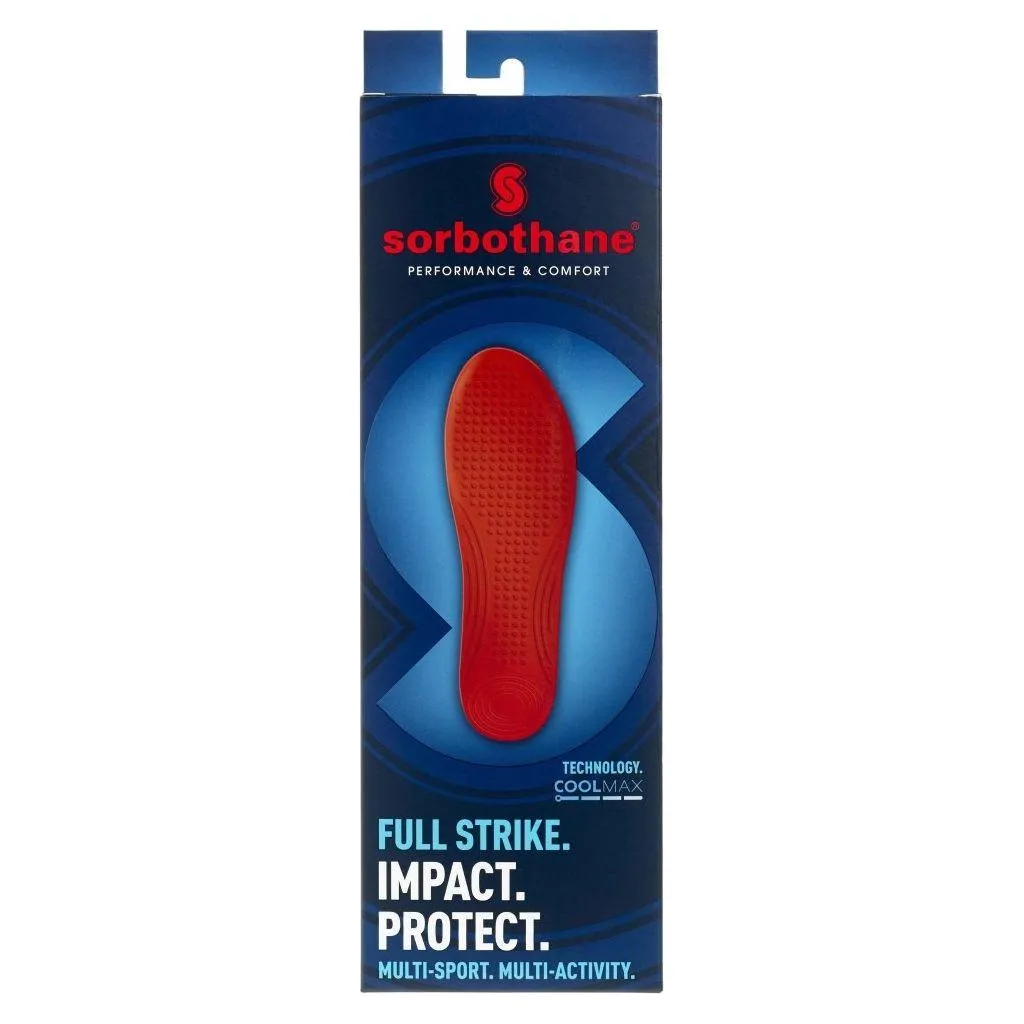 Sorbothane Full Strike Shock Absorbing Insoles