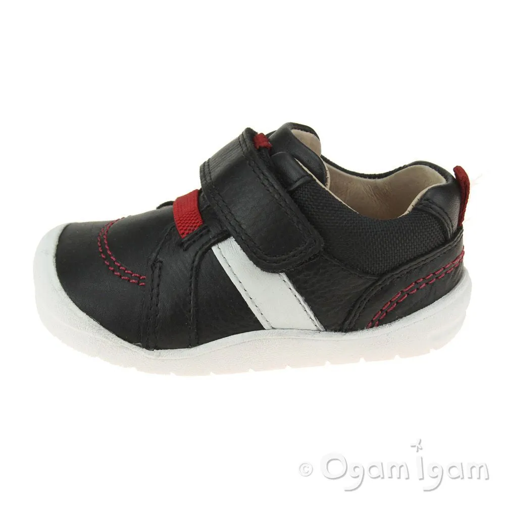 Start-rite Twist Infant Boys Black Shoe