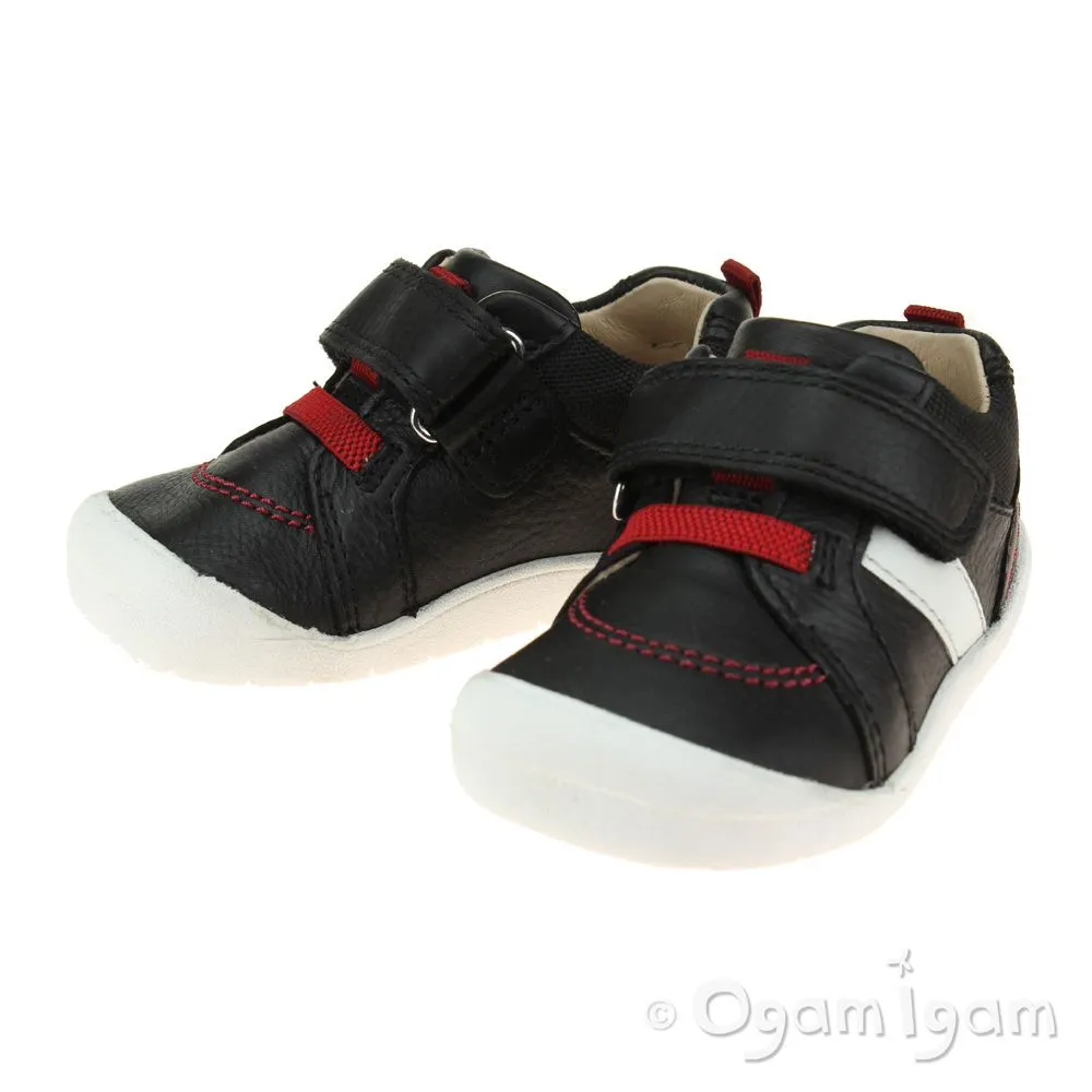 Start-rite Twist Infant Boys Black Shoe