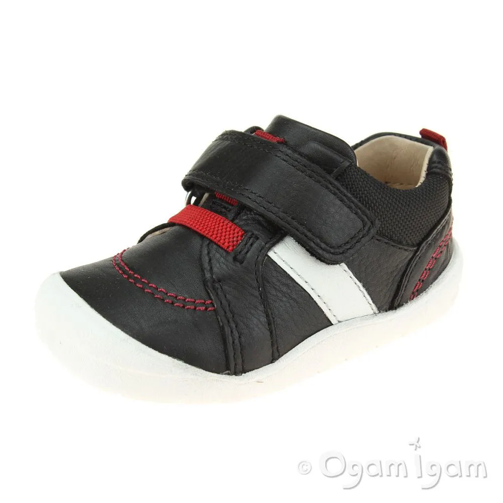 Start-rite Twist Infant Boys Black Shoe