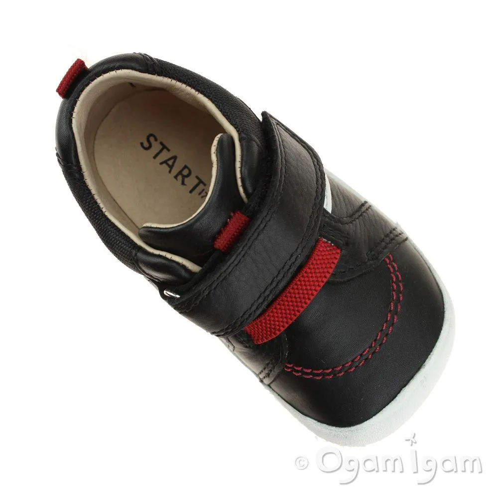 Start-rite Twist Infant Boys Black Shoe