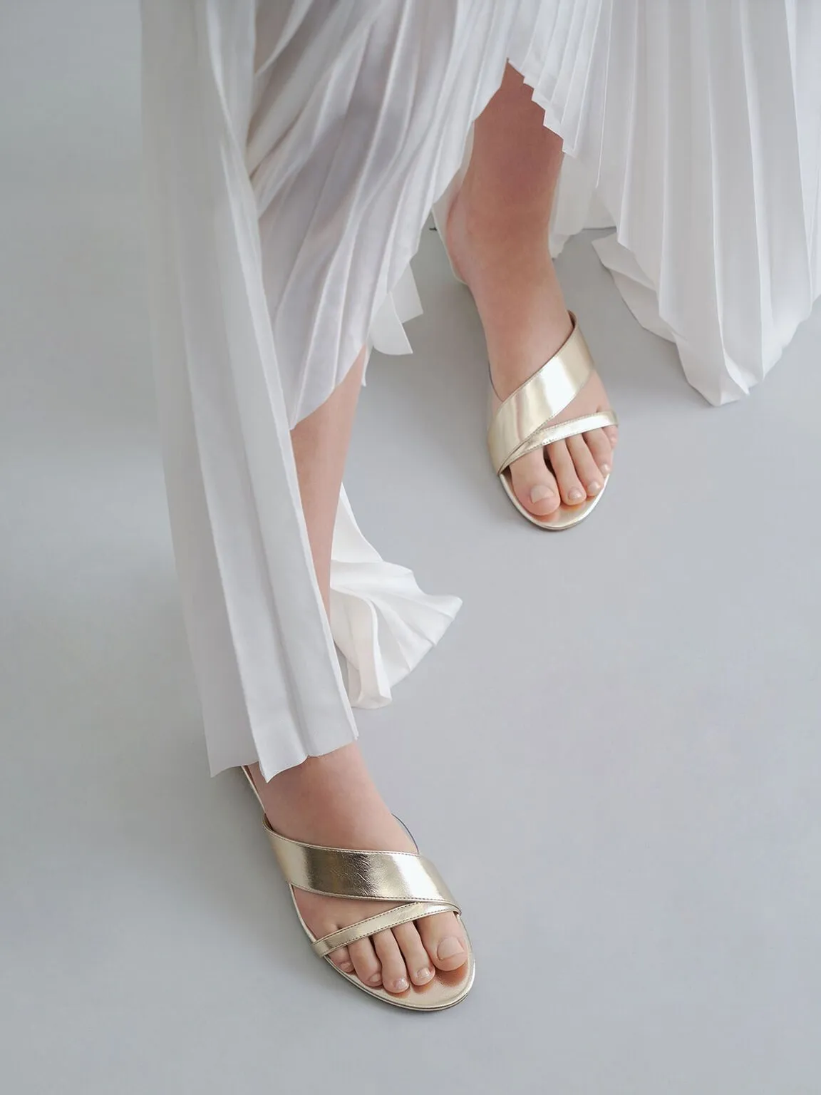 Strappy Wedges