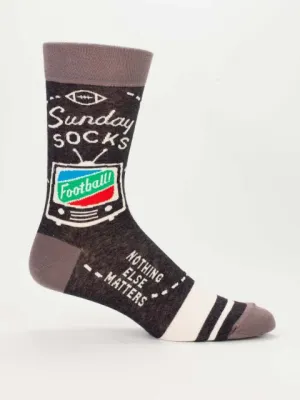 Sunday Football Socks Men's Crew Socks