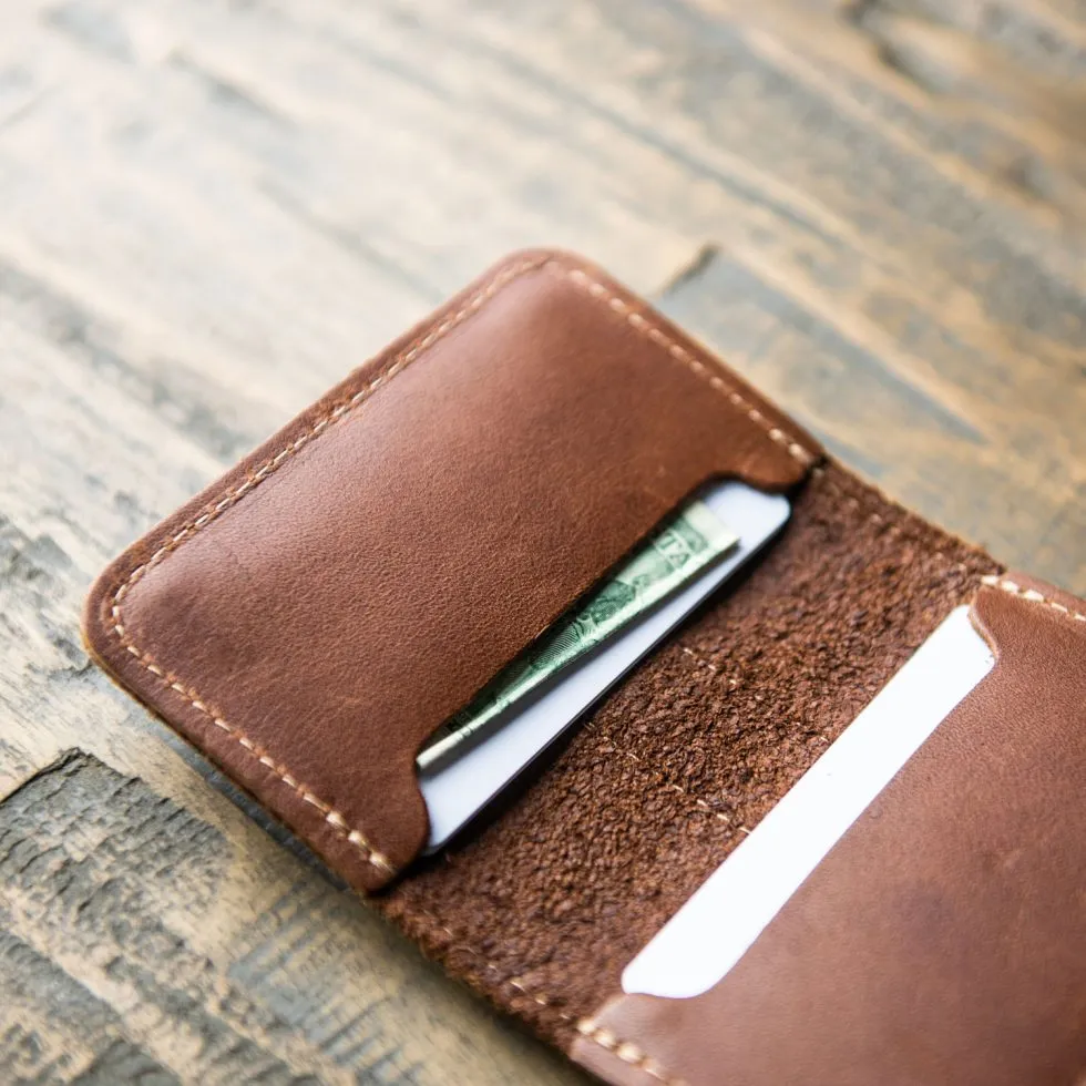 The Doolittle Fine Leather Snap Closure Wallet BiFold