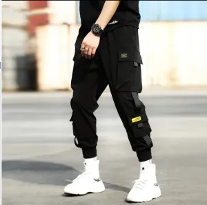 Thin Casual Pants Men Jogging Cargo Pants*