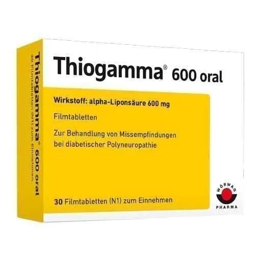 THIOGAMMA 600 oral film-coated tablets 30 pc