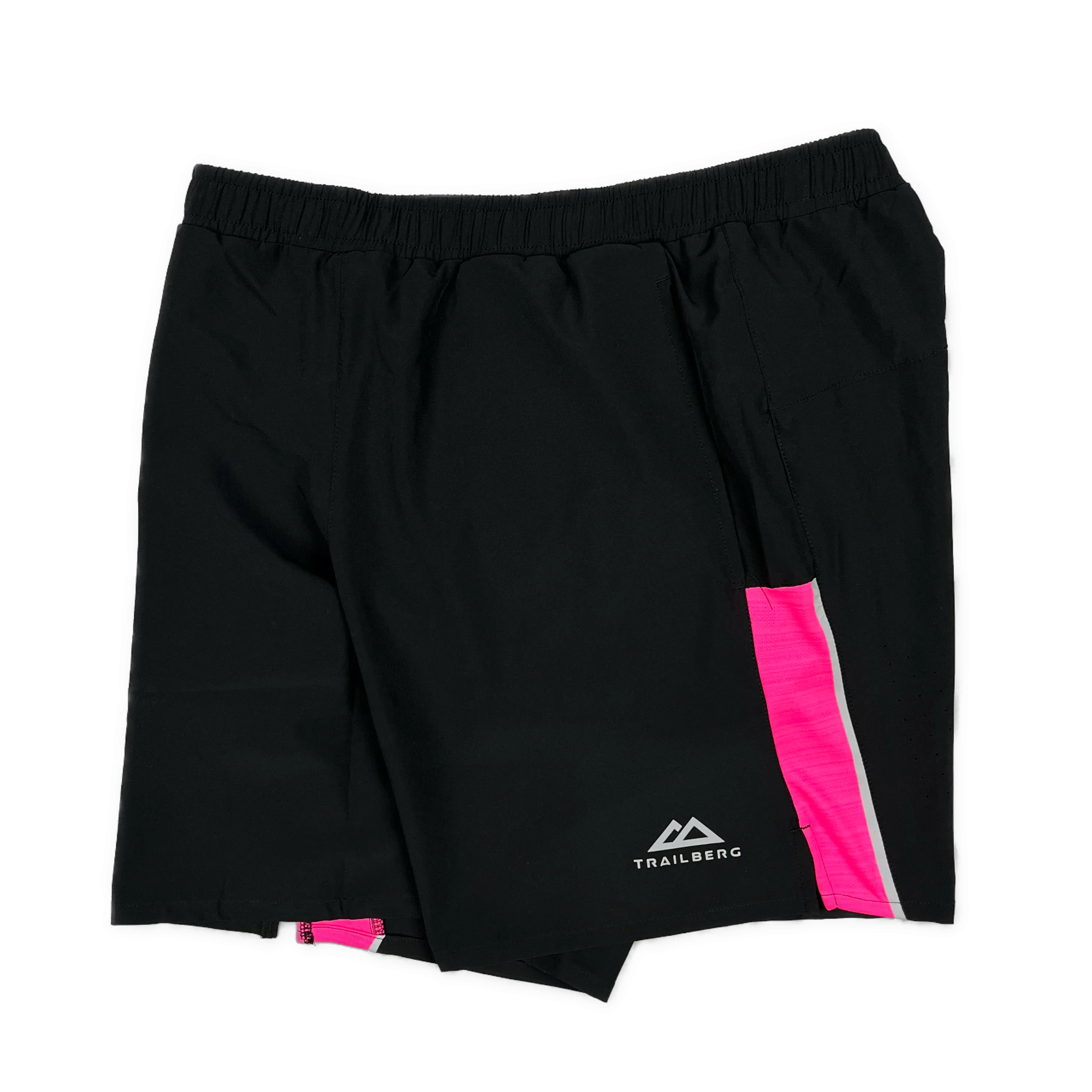 Trailberg Cloud 4.0 Shorts - Black/Pink