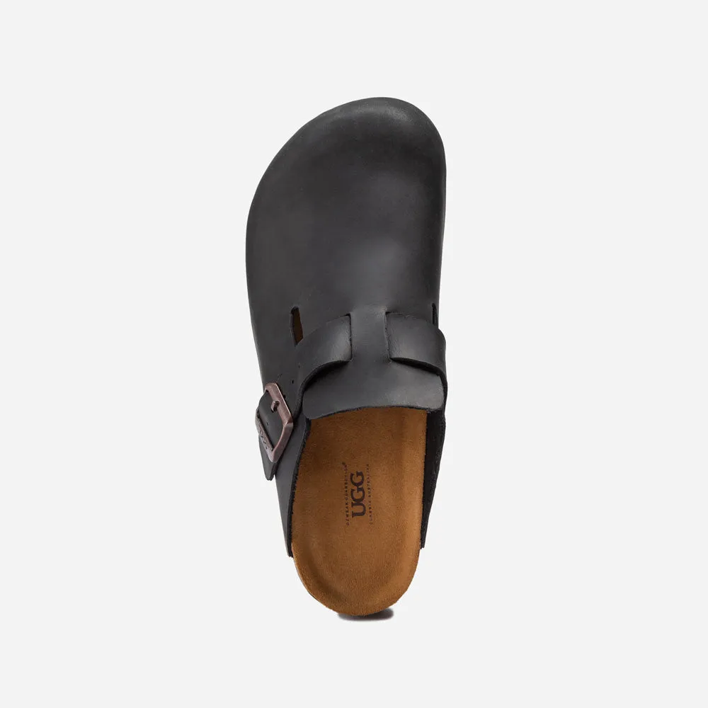 Ugg Aussie Leather Footbed Mens Slipper