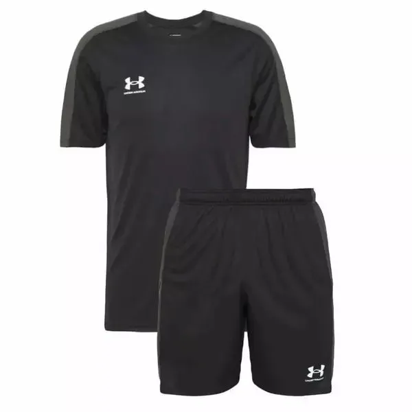 Under Armour Challenger T-Shirt/Shorts Set - Black