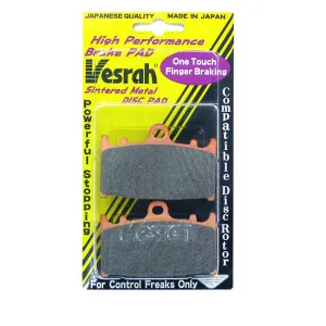 VD992JL Sintered Metal Disc Pads Vesrah. Alt: OEM # 2202414