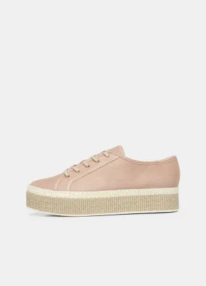 Vince - Windell Low-top Platform Sneakers in Oatmeal