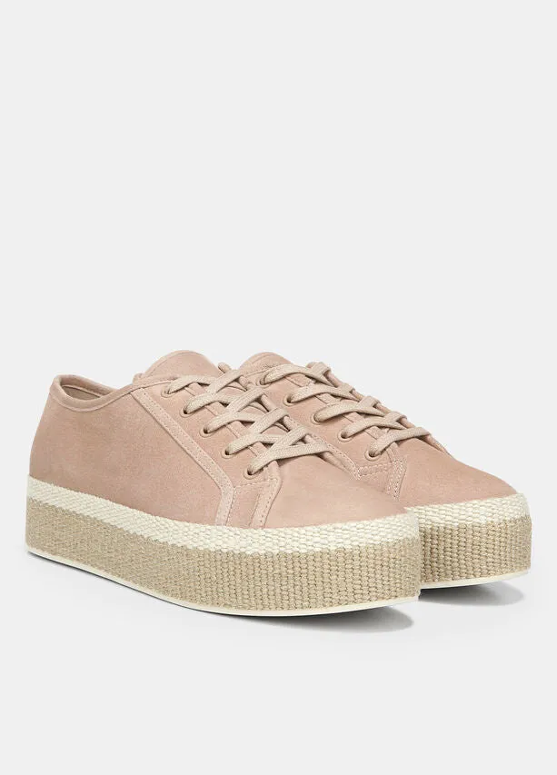 Vince - Windell Low-top Platform Sneakers in Oatmeal