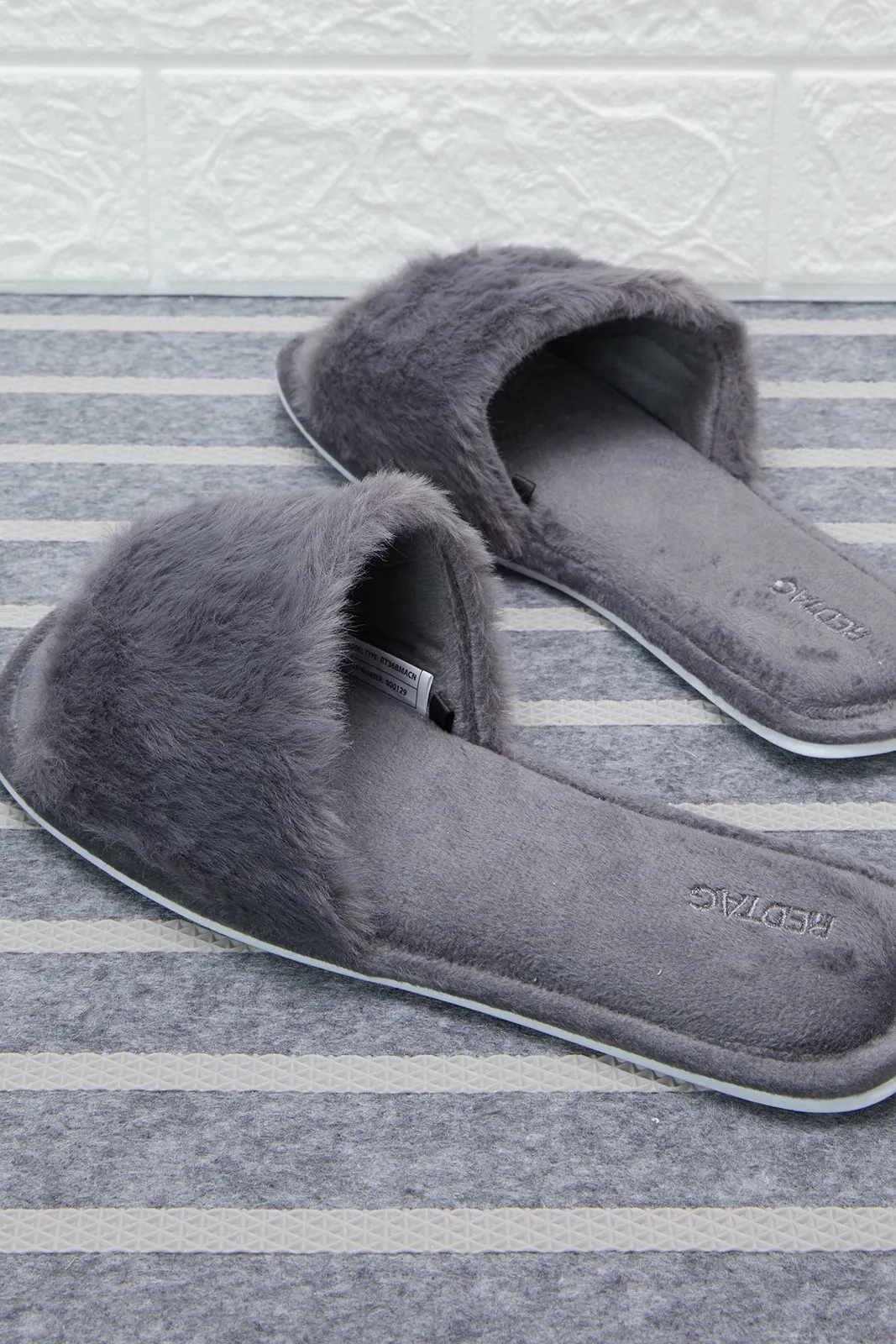 Women Charcoal Classic Slipper