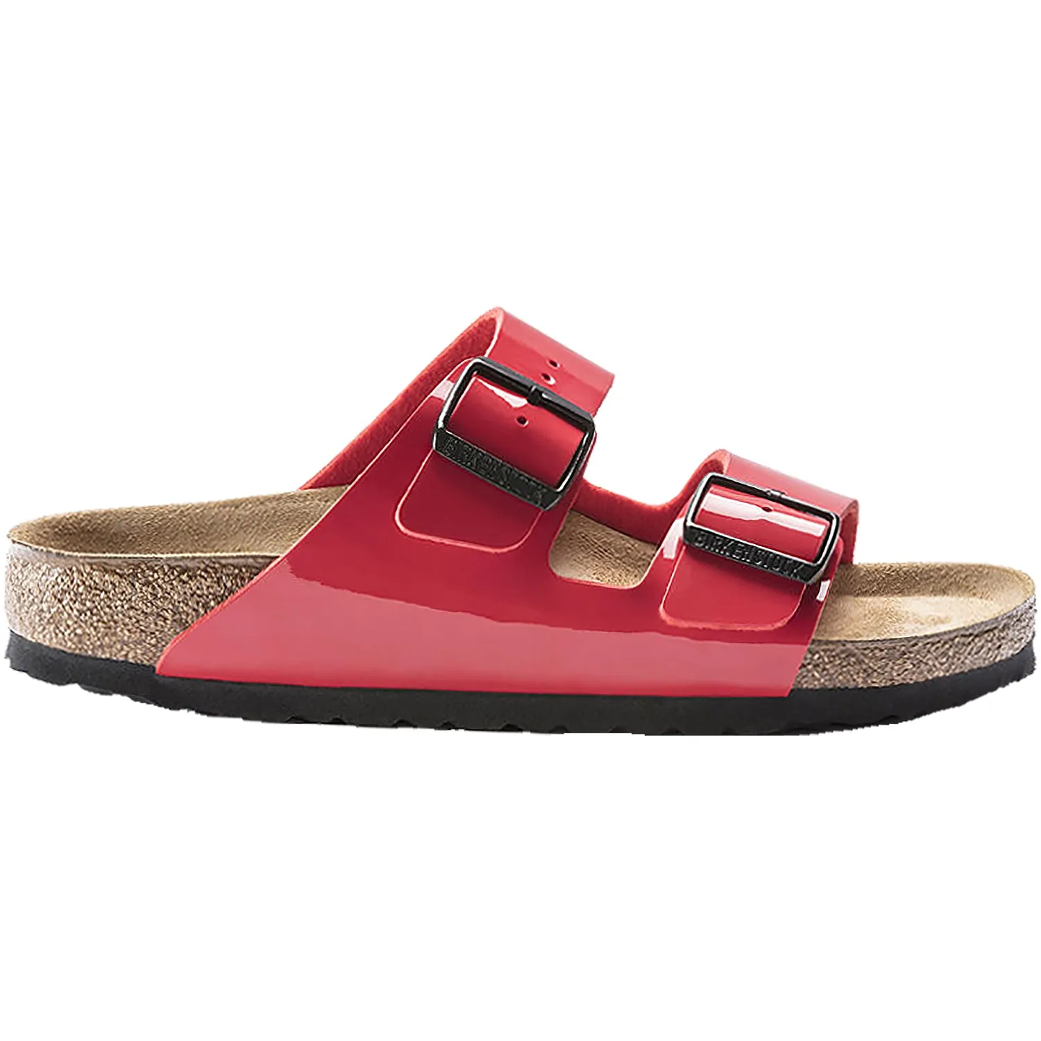 Women's Birkenstock Arizona Cherry Patent Birko-Flor