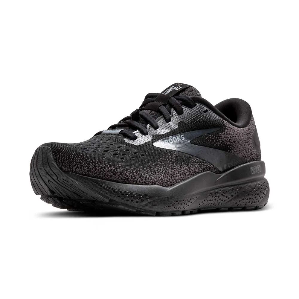 Women's Ghost 16 GTX Running Shoe - Black/Black/Ebony - Regular (B)