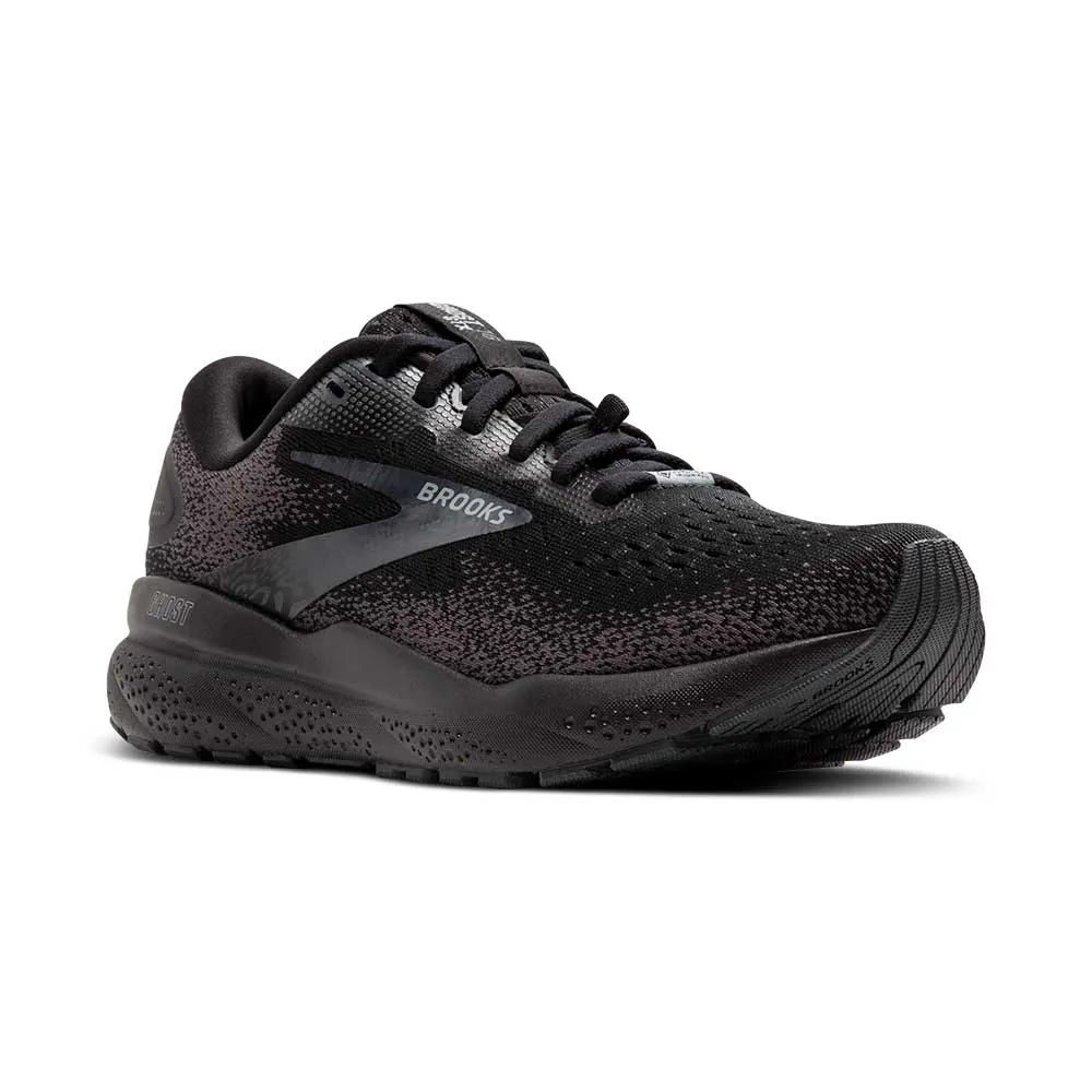 Women's Ghost 16 GTX Running Shoe - Black/Black/Ebony - Regular (B)