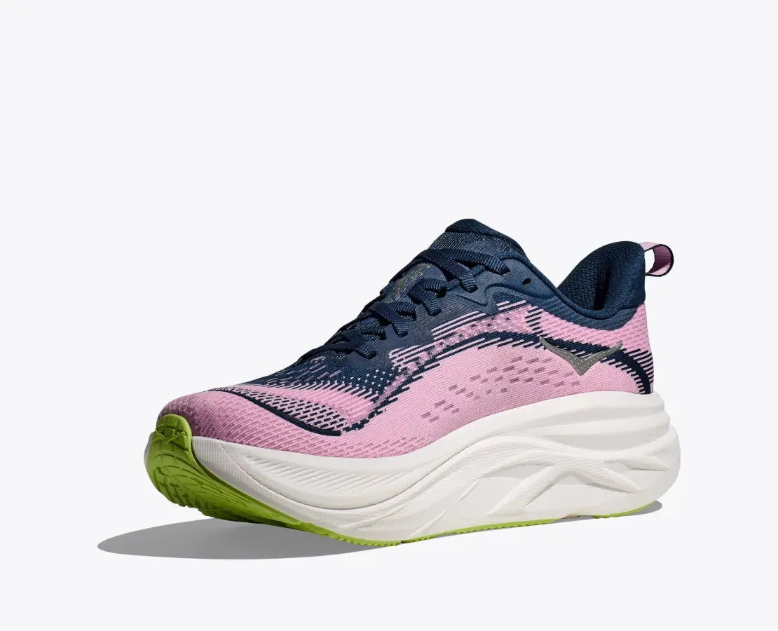 Women's HOKA Skyflow Running Shoe in Midnight / Pink