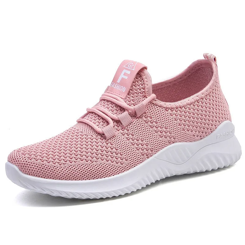 Women's Running Shoes Sport Mesh Sneakers - H-66