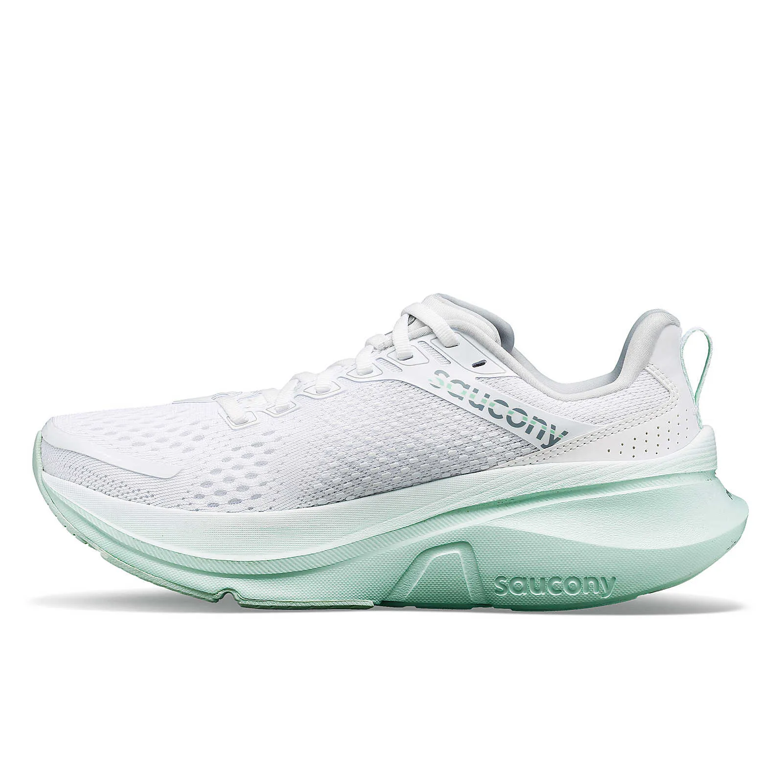 Women's Saucony Guide 17 Running Shoe in White | Jade