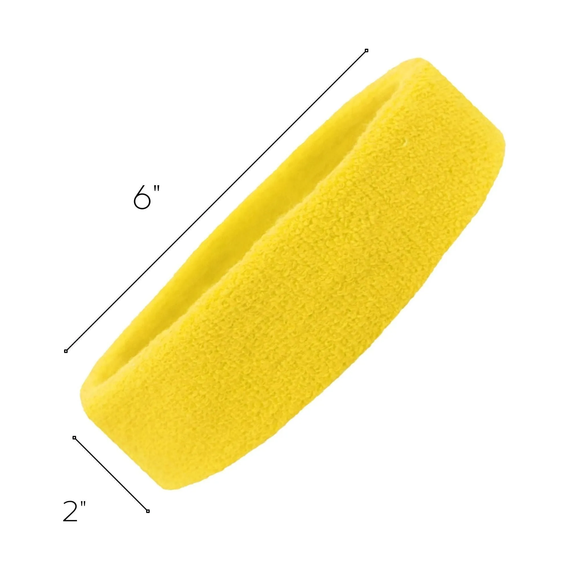 Yellow Head Sweatband