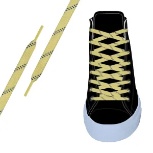 Yellow/Navy Elite™ Flat Athletic Lace